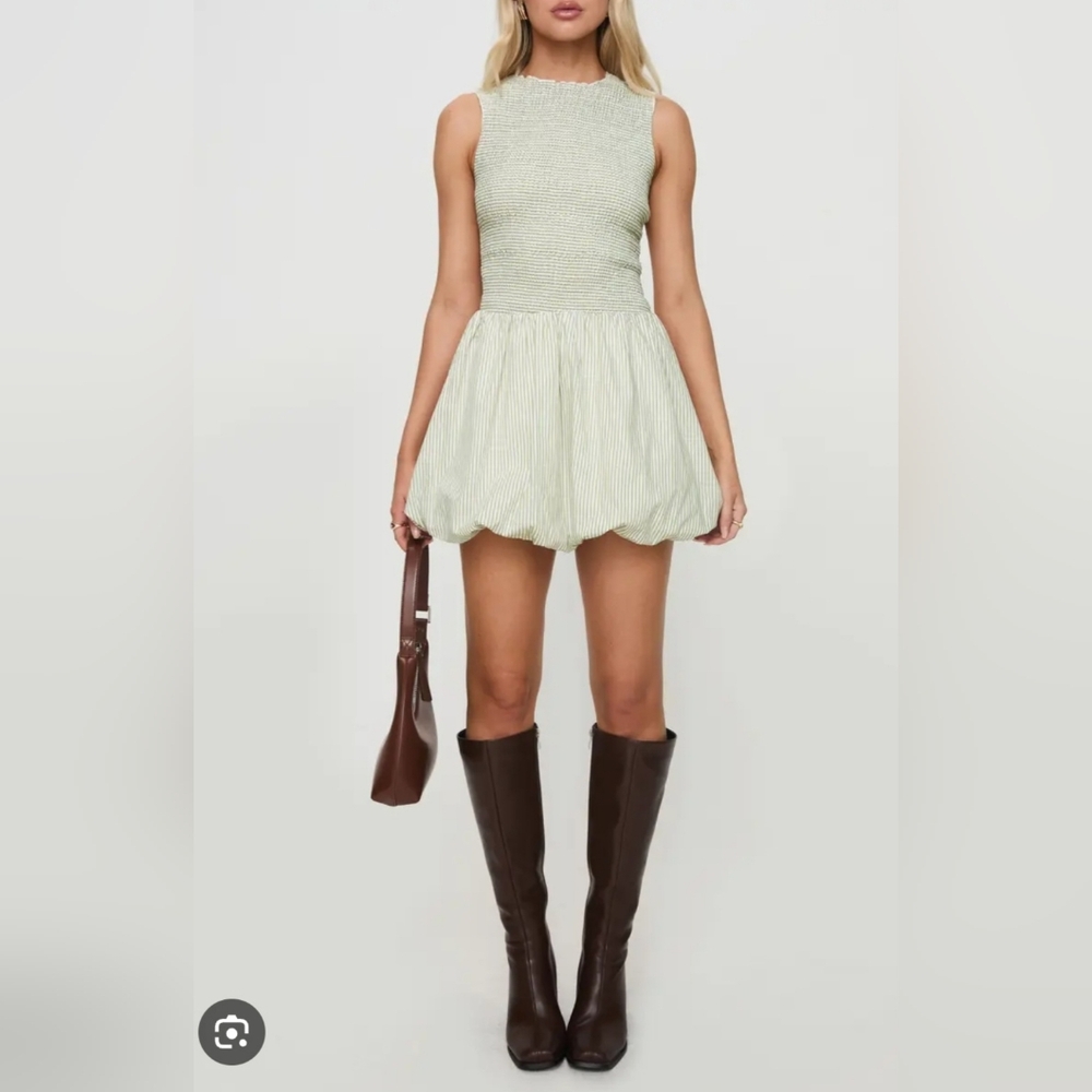 Princess Polly Narnie Bubble Hem Mini Dress